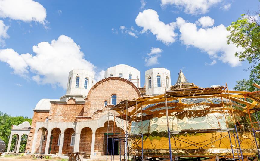 Храм Благовещения Пресвятой Богородицы в микрорайоне Ангарская
